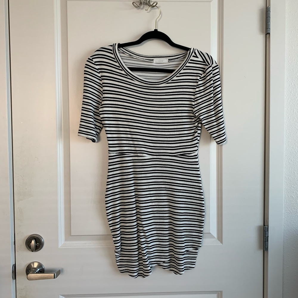 Lush Striped Dress